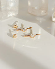 ESTIVA// wave stud