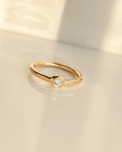 TRUE NORTH // floating diamond stacker
