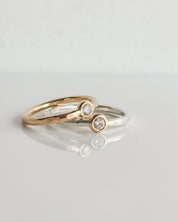 TRUE NORTH // floating diamond stacker