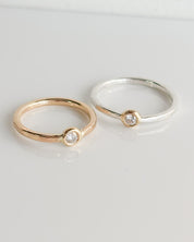 TRUE NORTH // floating diamond stacker