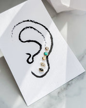 DIAMOND MARQUISE // flat back studs