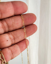 TINY PAPERCLIP // single chain
