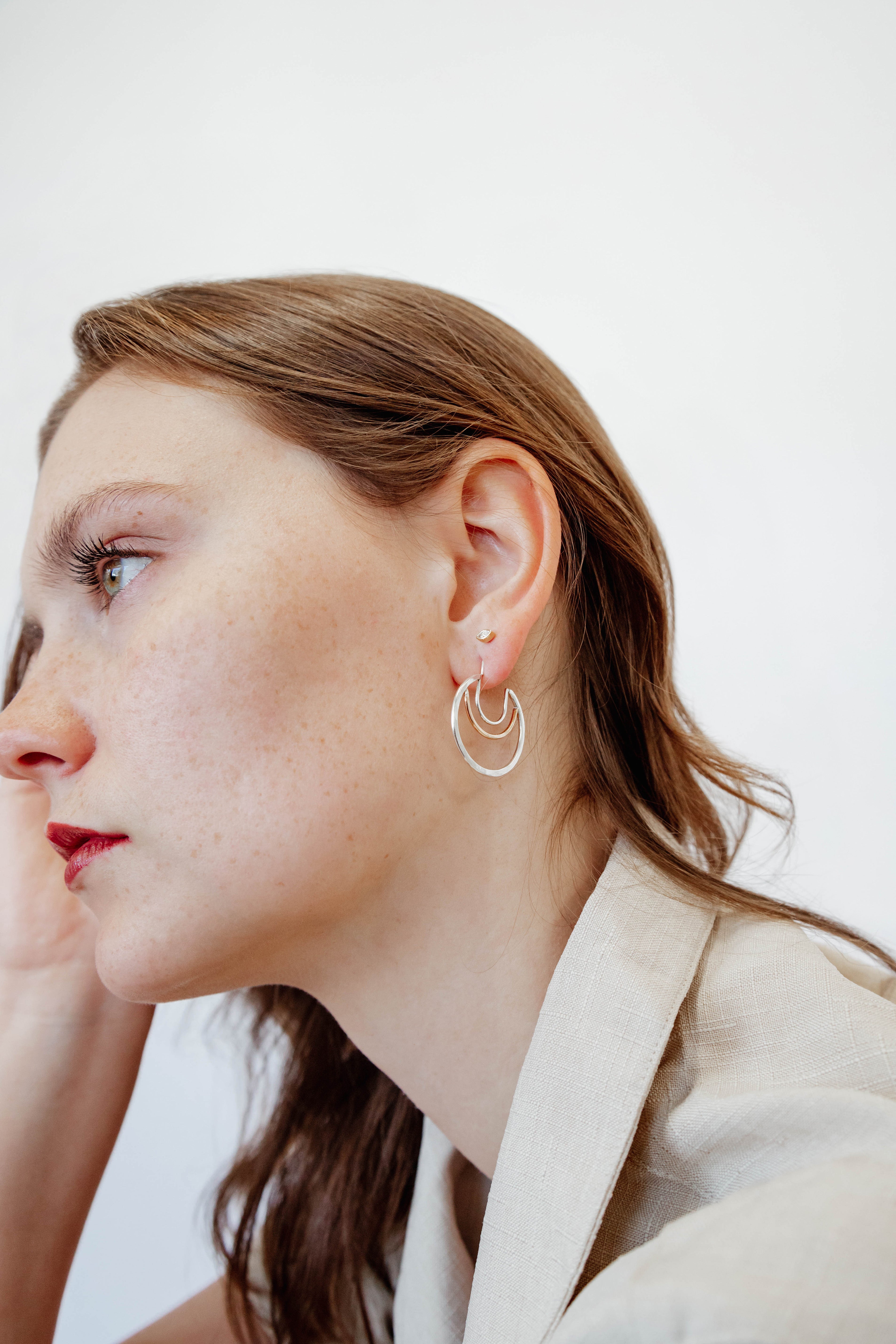 DIAMOND MARQUISE // flat back studs