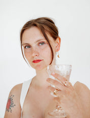 AMULET// charm hoops