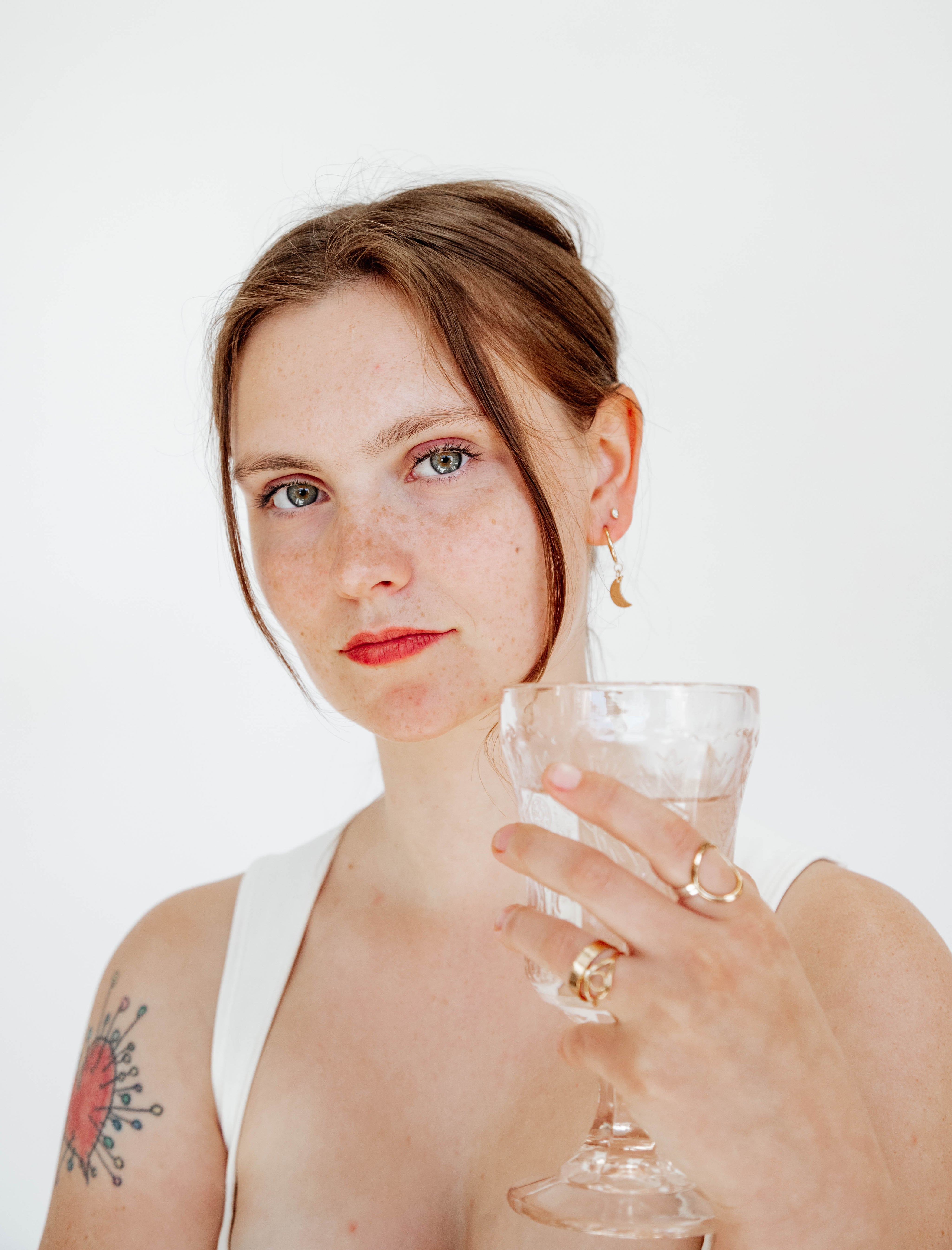 AMULET// charm hoops