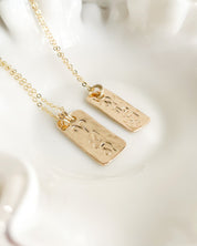 SUN & SELENE big three trio necklace