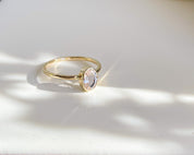SUN & SELENE aphrodite goddess of love ring