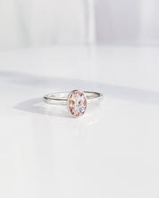 SUN & SELENE aphrodite ring in white gold