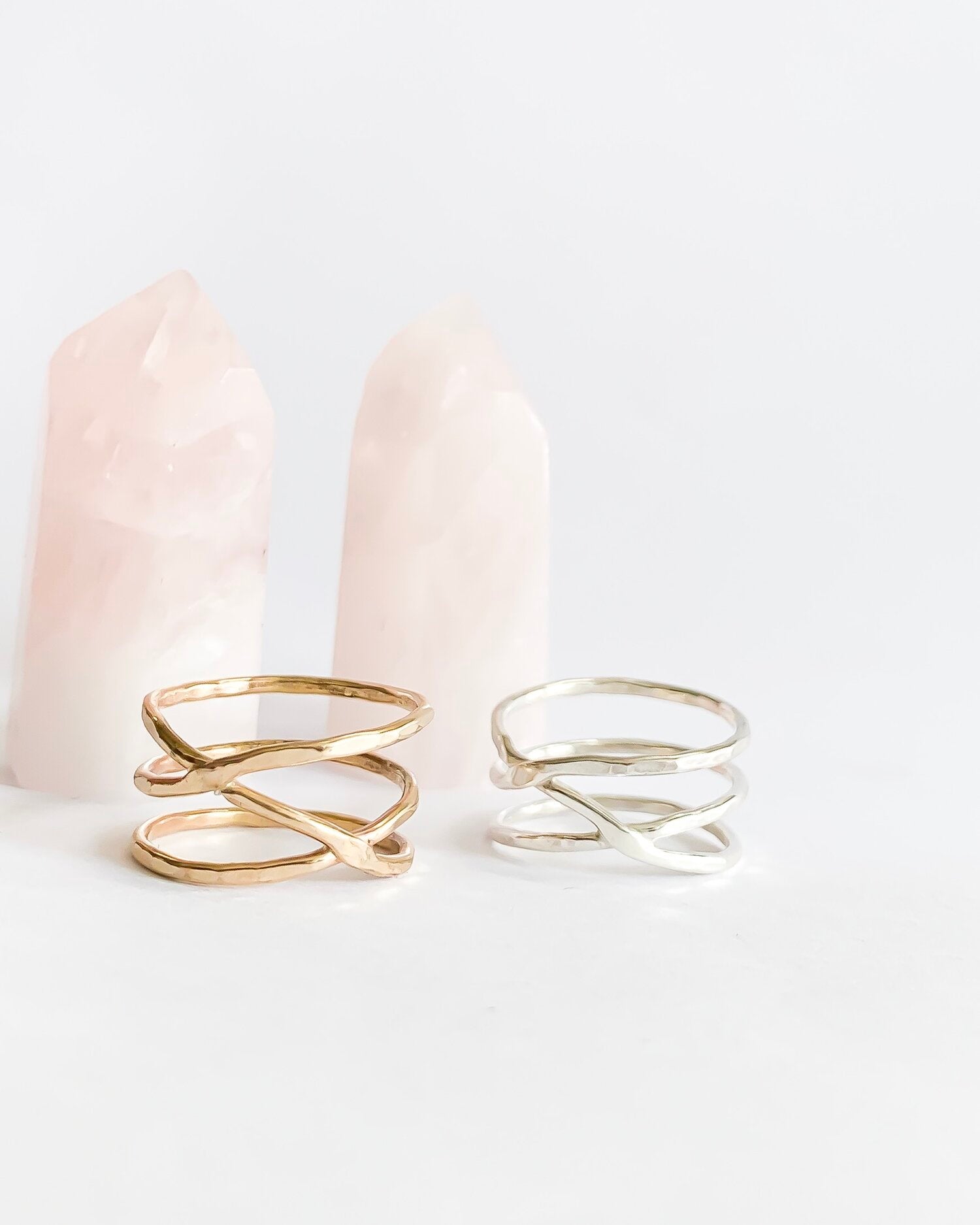 SUN & SELENE aphrodite goddess of love ring