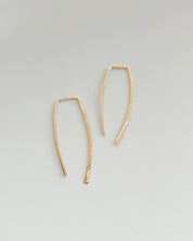 SUN & SELENE artemis threader earrings