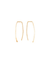 SUN & SELENE artemis threader earrings in gold fill