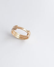 SUN & SELENE layered stacking ring