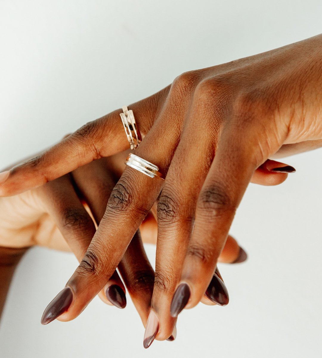 SUN & SELENE equator rings on model