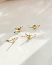 ESTIVA// wave stud