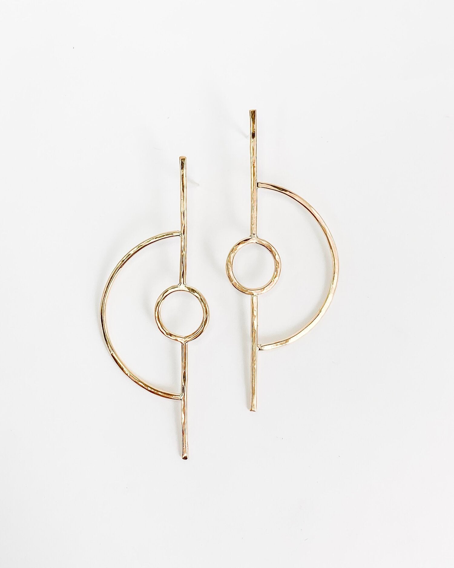 SUN & SELENE europa goddess earrings