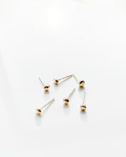 SUN & SELENE gaia goddess studs