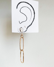SUN & SELENE handcrafted earrings on card