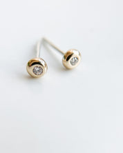 SUN & SELENE GAIA diamond studs