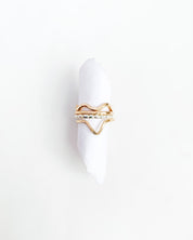 SUN & SELENE handcrafted rings on form