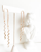 SUN & SELENE goddess iris earrings