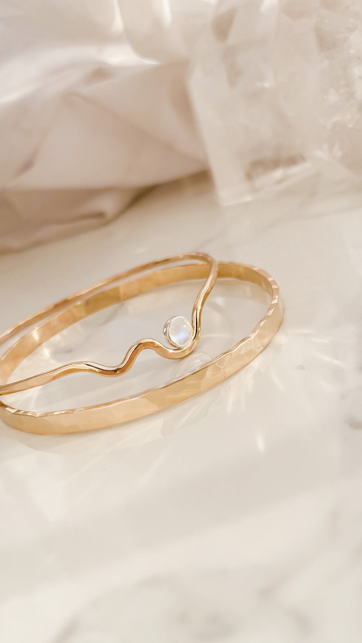SUN & SELENE estiva + minerva bangles