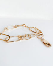 SUN & SELENE oval link bracelet