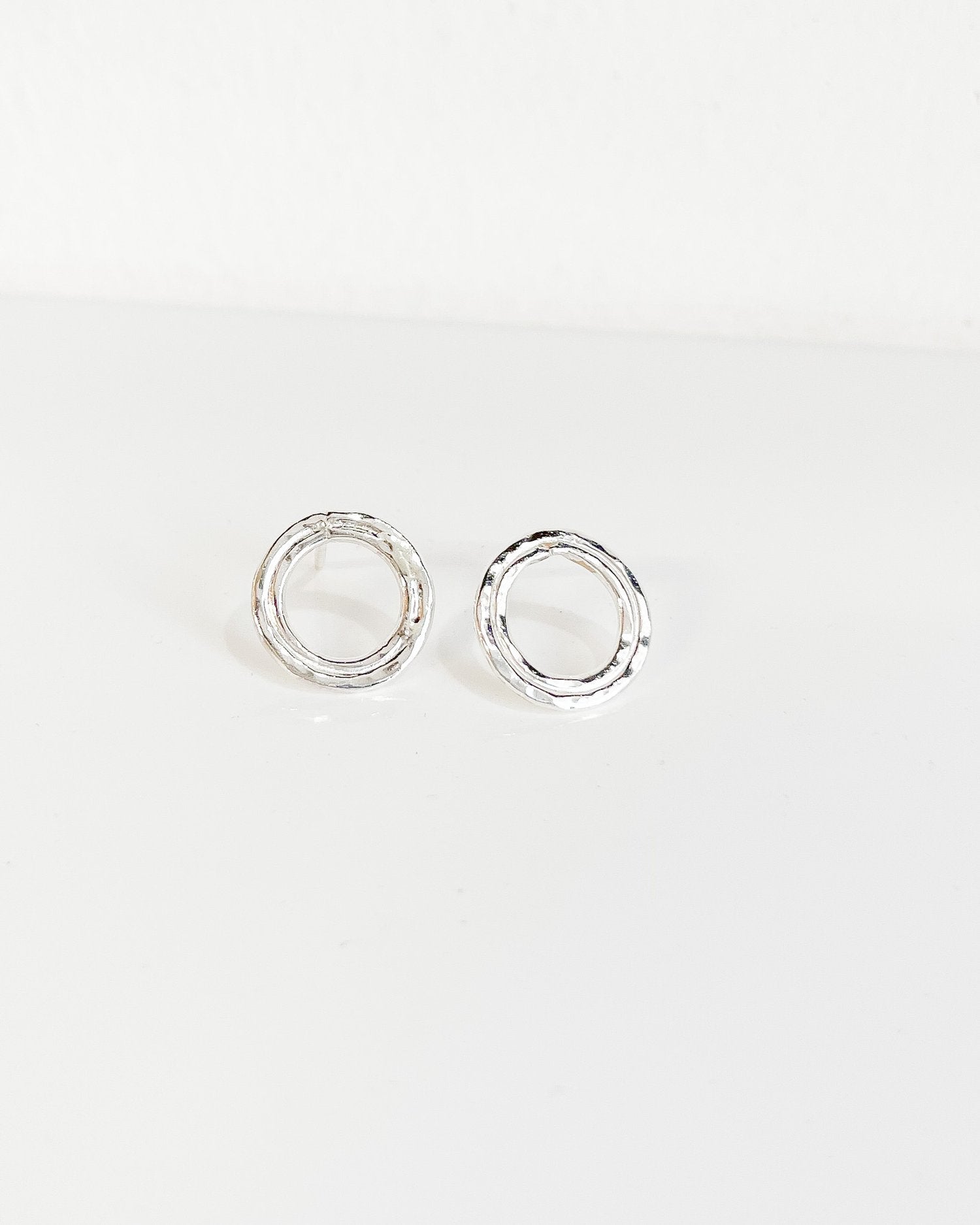 SUN & SELENE silver pandeia earrings