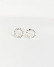 SUN & SELENE silver pandeia earrings