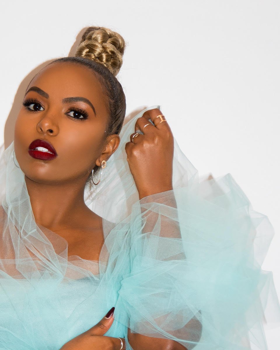 SUN & SELENE handcrafted jewelry on model