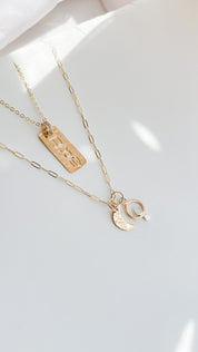 SUN & SELENE astrology necklaces