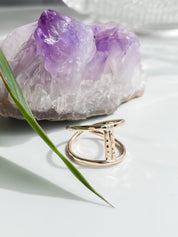 SUN & SELENE goddess seshat ring