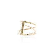 SUN & SELENE seshat ring