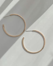 SUN & SELENE naked hoop earrings