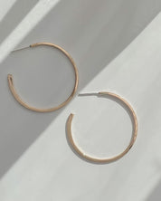 SUN & SELENE naked hoop earrings