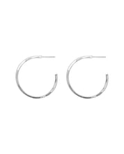 SUN & SELENE silver hoops