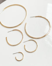 SUN & SELENE naked hoops