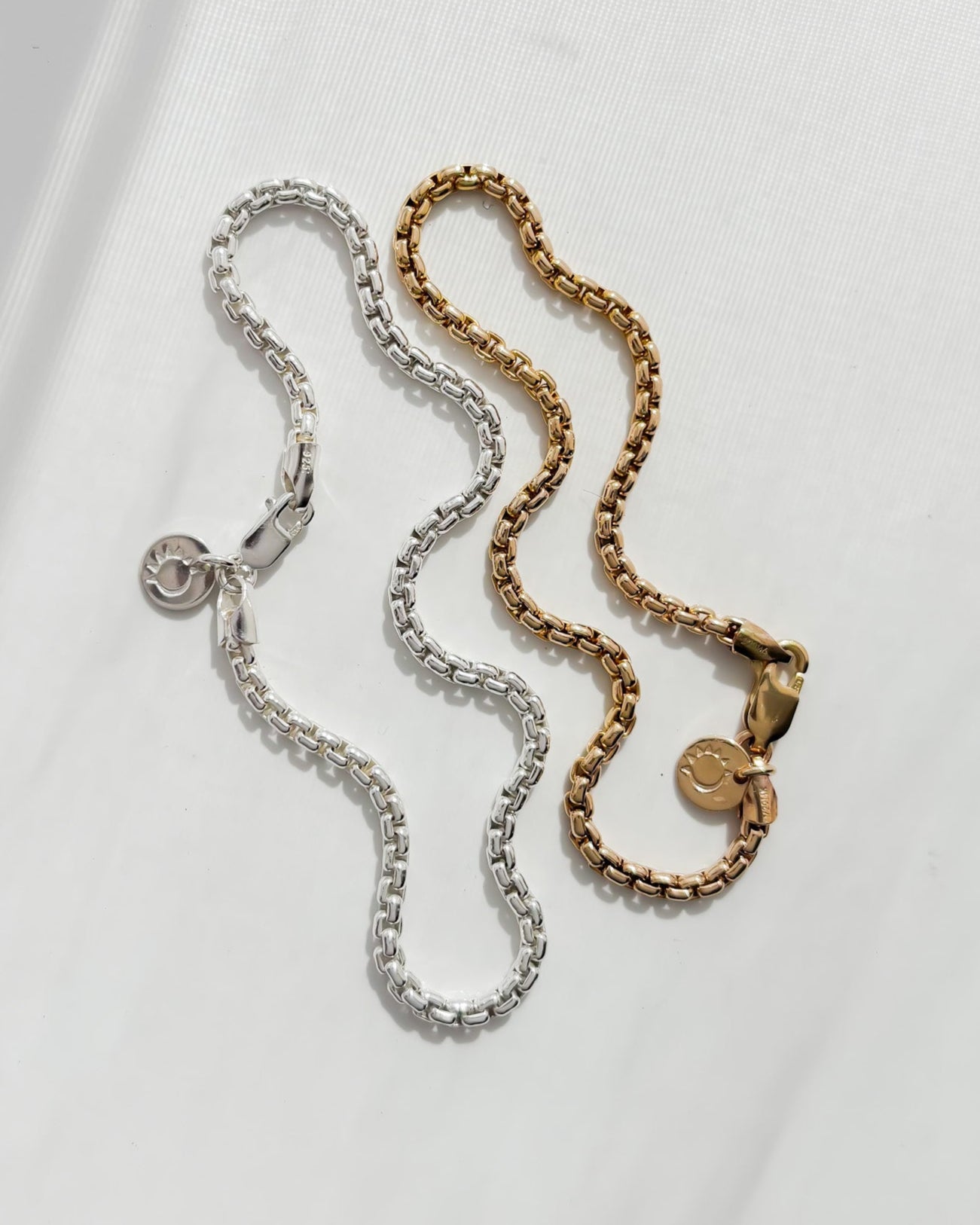 SAIL// box chain bracelet