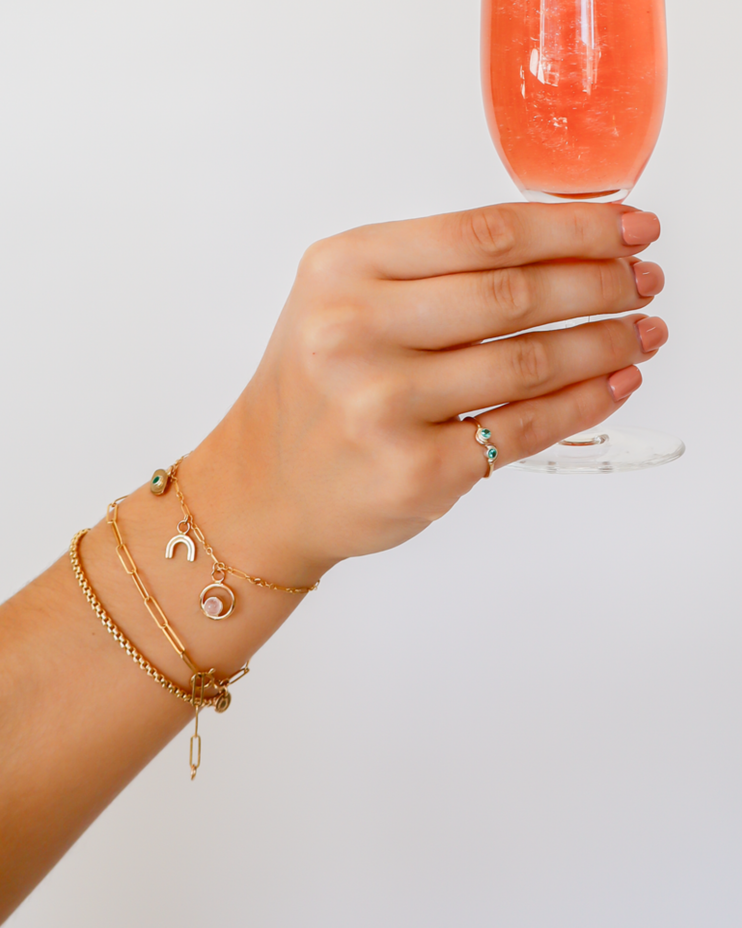 EMERALD GLASSES // pinky ring