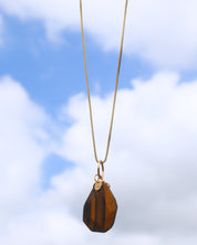 AMULET// crystal charm necklace