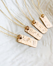 necklaces zodiac sign