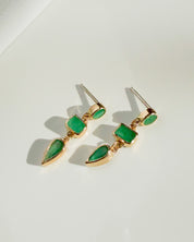 EMERALD CITY // drop earrings