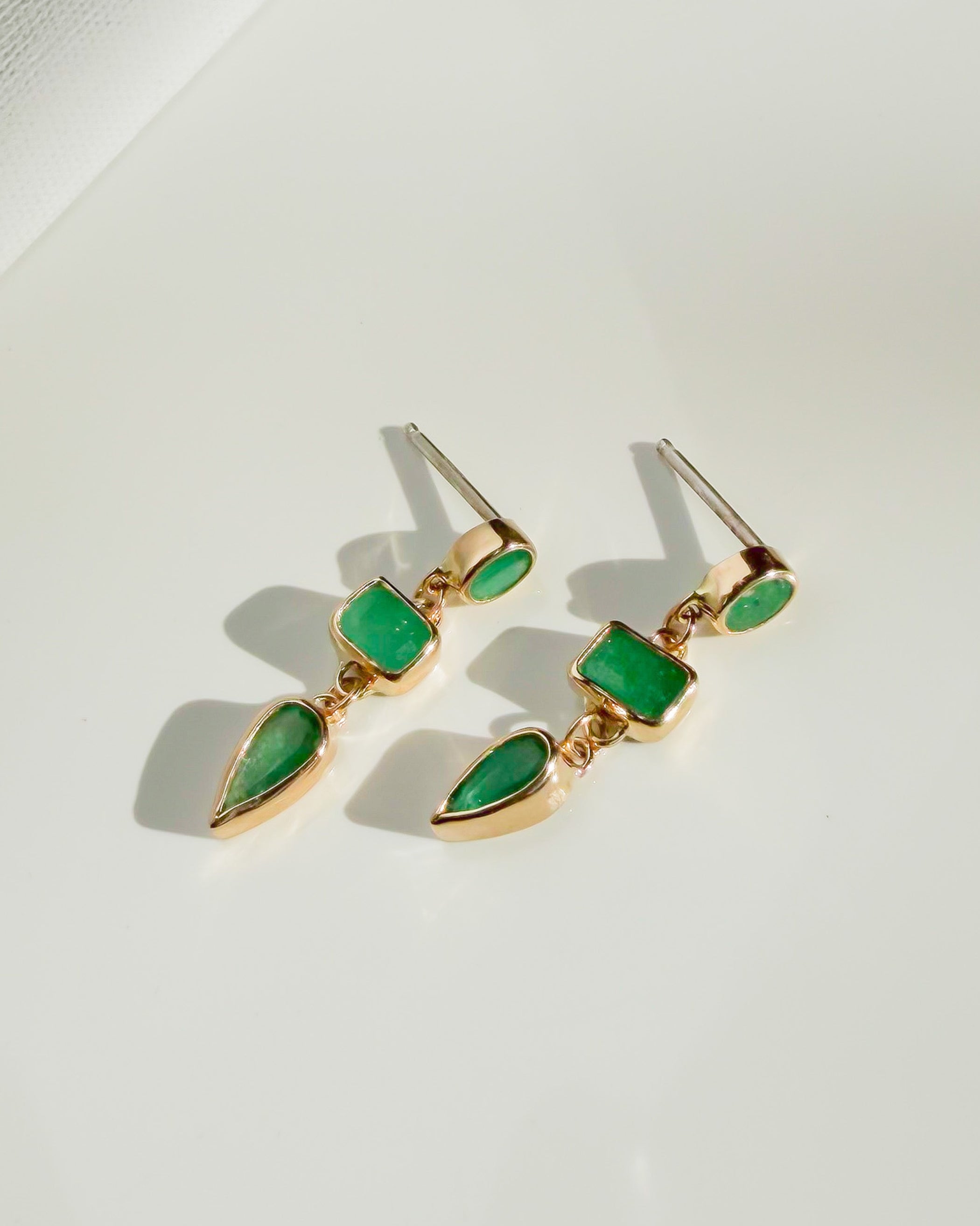 EMERALD CITY // drop earrings