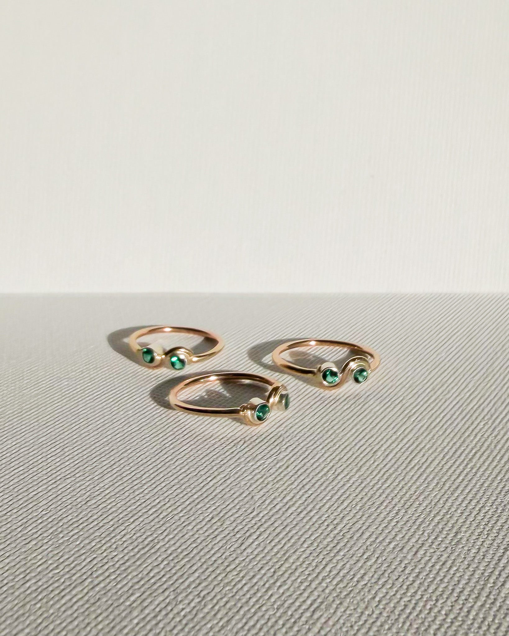 EMERALD GLASSES // pinky ring