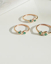 EMERALD GLASSES // pinky ring