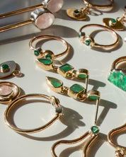EMERALD CITY // drop earrings
