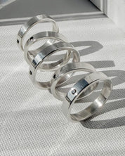 Nocturne // black diamond band