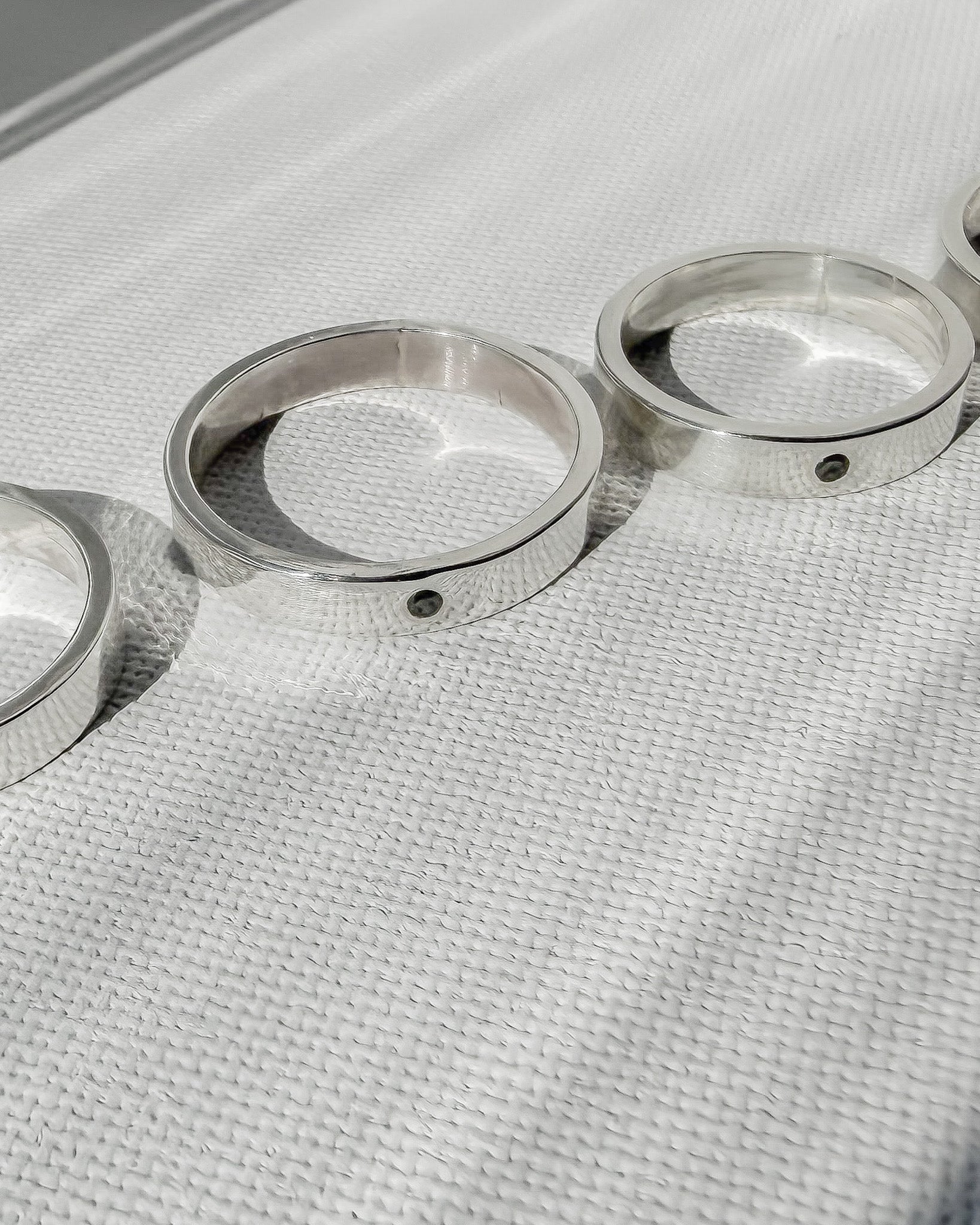 Nocturne // black diamond band