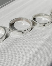 Nocturne // black diamond band