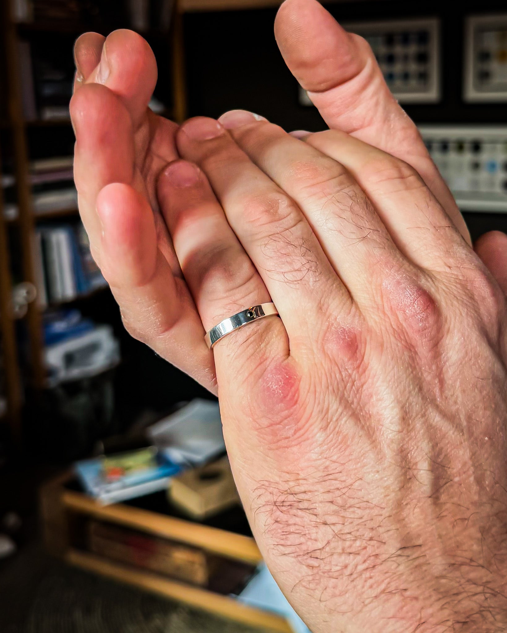 Nocturne // black diamond band