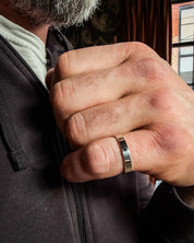 Nocturne // black diamond band